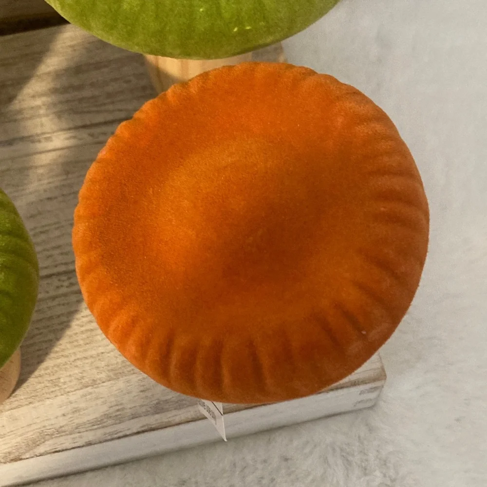 Hobby Lobby Fall 2021 Colorful Velvet Mushroom Decor Set